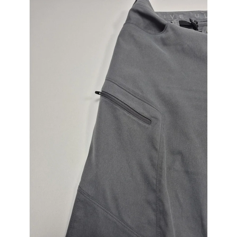 Outdoor Vitals Satu Pants Mens 30x30 Gray Ultralight Hiking Zip Pocket